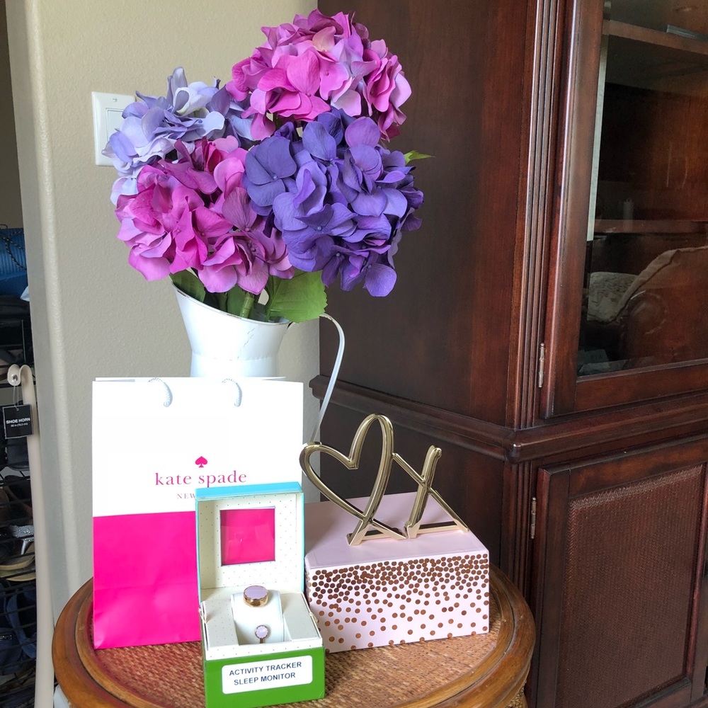 Pink kate spade activity tracker/sleep monitor